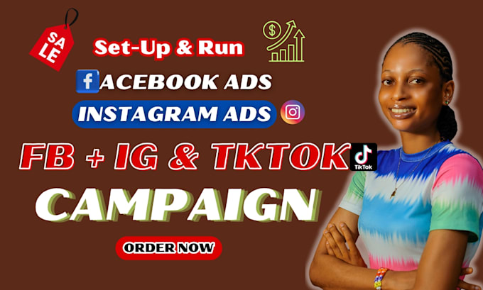 Gig Preview - Setup facebook ads campaign, instagram ads, fb ads creative, fb video ads