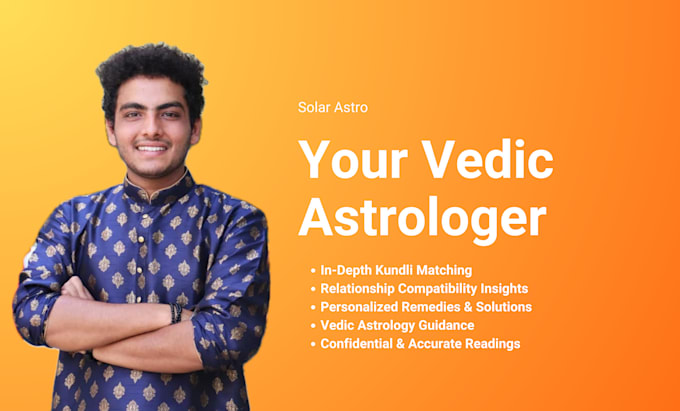 Gig Preview - Predict future using vedic astrology, numerology, ask anything