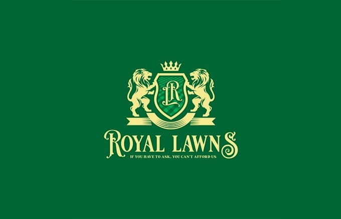 Gig Preview - Royal lawns soon boss lawn management logo