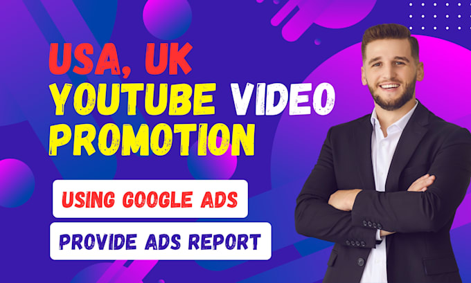 Gig Preview - Do youtube promotion with google ads and provide report