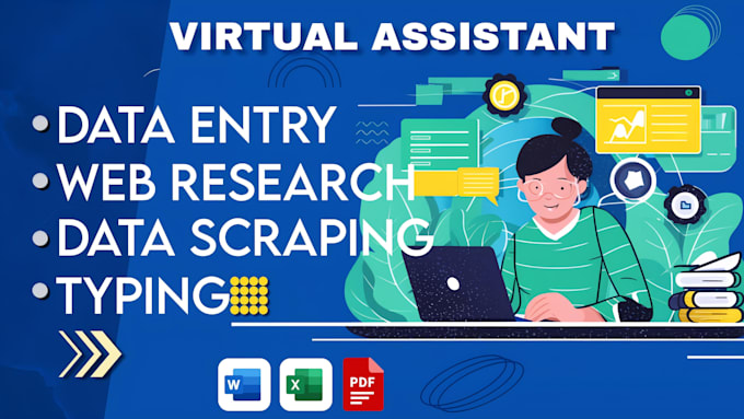 Bestseller - do virtual assistant for data entry and copy paste