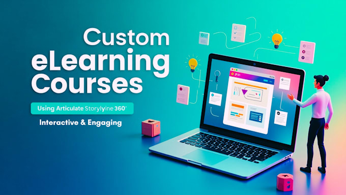 Gig Preview - Make elearning course using articulate storyline 360