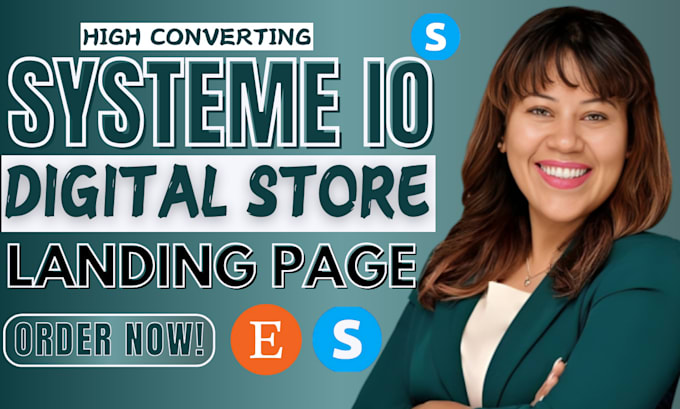 Gig Preview - Create systeme io digital store, etsy shop, sales funnel, digital product store