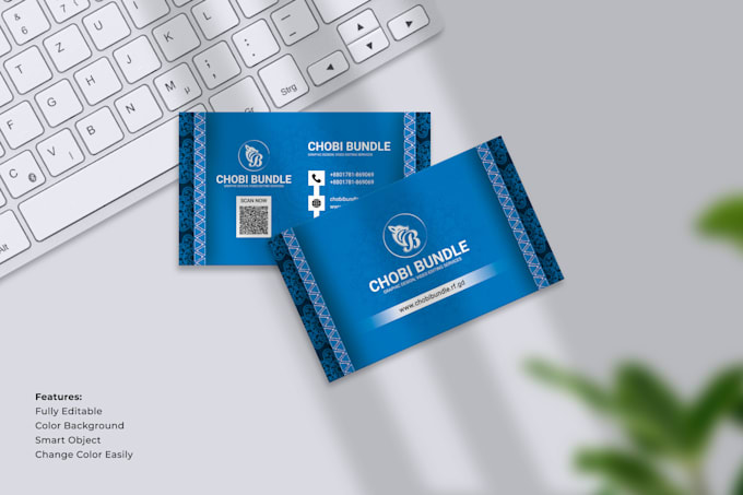 Gig Preview - Create professional minimal business card and id card design