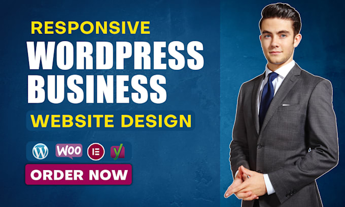 Gig Preview - Build wordpress business website