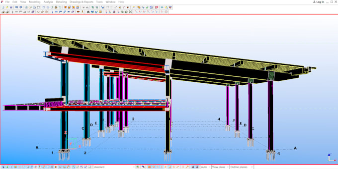 Gig Preview - Draw structures using tekla structures program