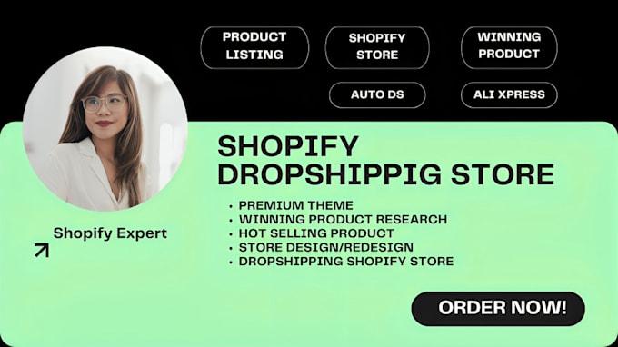 Gig Preview - Do successful shopify dropshipping store winning product research using auto ds