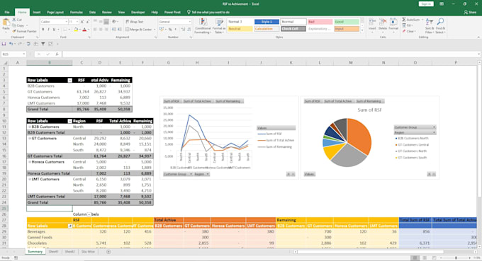 Gig Preview - Professional ms office and data analysis solutions