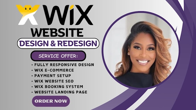 Gig Preview - Do engaging wix website development, create wix site design and wix studio