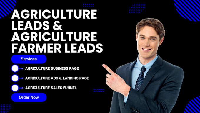 Gig Preview - Generate agriculture leads agriculture farmer leads poultry leads via fb ads