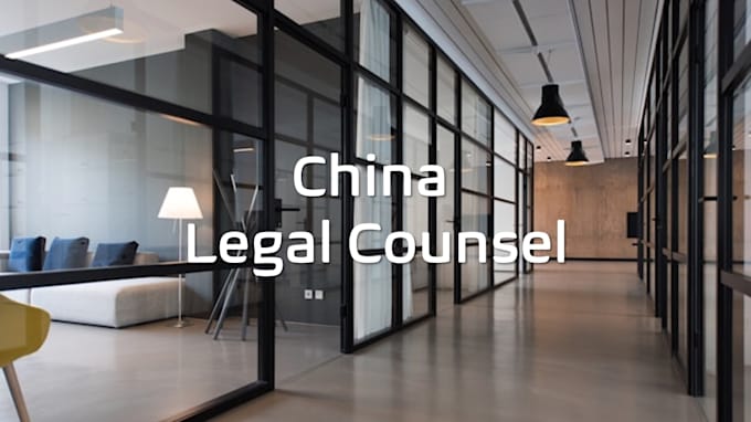 Gig Preview - Provide immediate legal advice chinese lawyer online meeting available