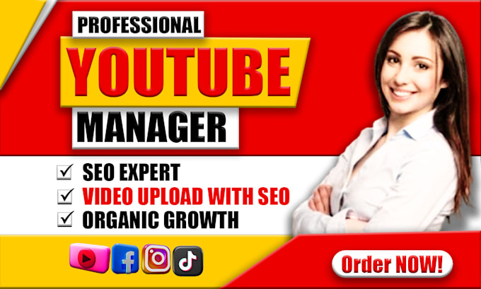 Gig Preview - Do best youtube video SEO expert and channel organic growth manager