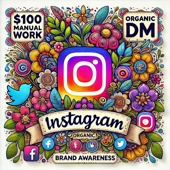 Gig Preview - Do instagram dms to promote your bussiness