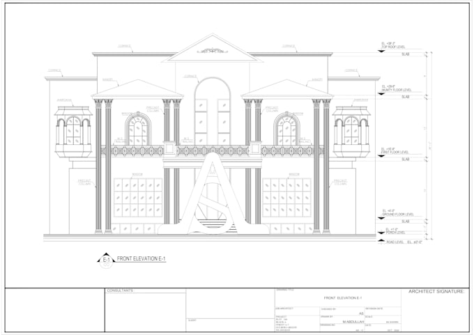 Gig Preview - Draw architectural and construction drawings, blueprints, in autocad