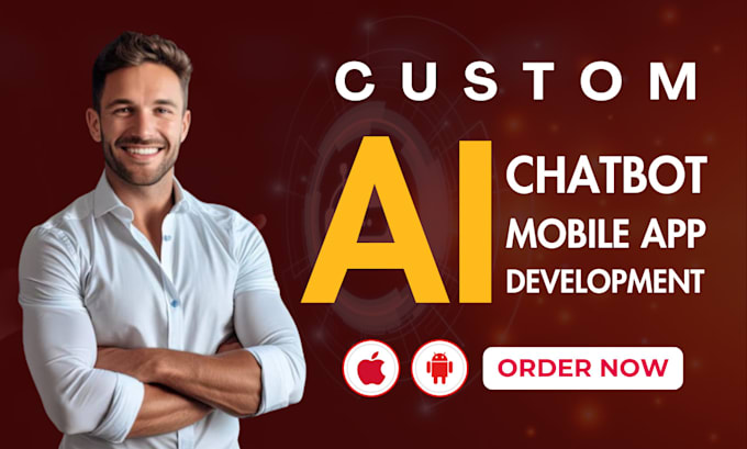 Gig Preview - Build ai chatbot ai saas website or chatgpt mobile app ai saas app ai software