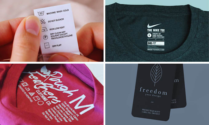 Gig Preview - Do custom clothing labels, neck labels, shirt tags, and hang tags