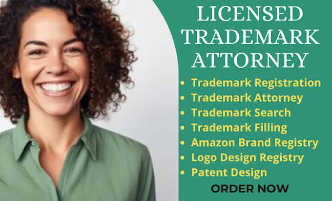 Gig Preview - Help you with trademark registration and amazon brand registry in USA, attorney