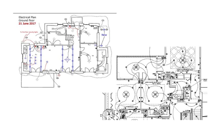 Gig Preview - Do commercial and residential mep plans, electrical drawings, plumbing, hvac