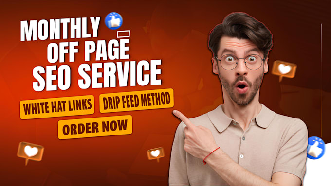 Gig Preview - Do monthly off page SEO service using authority white hat dofollow backlink