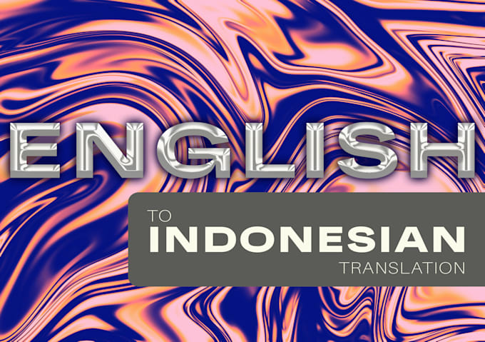 Bestseller - translate english to indonesian, avail in formal, casual and localized way