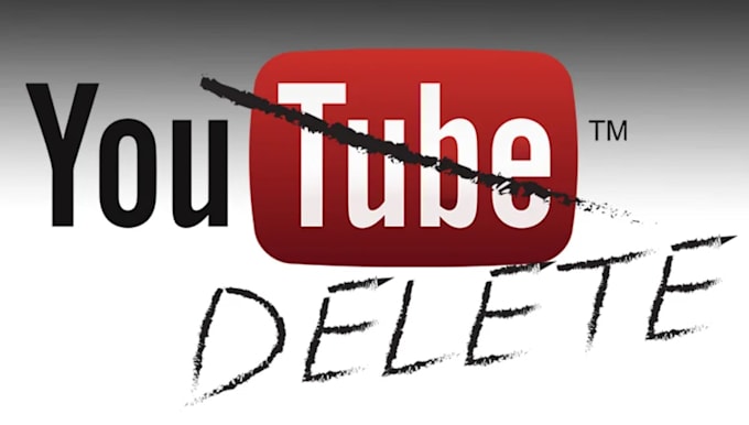 Gig Preview - Permanently delete negative youtube videos and channel