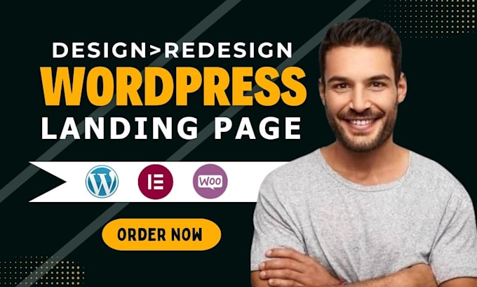 Bestseller - build a modern wordpress landing page design with elementor pro