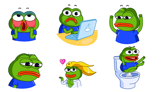 Gig Preview - Design custom attractive telegram animated stickers and emojis