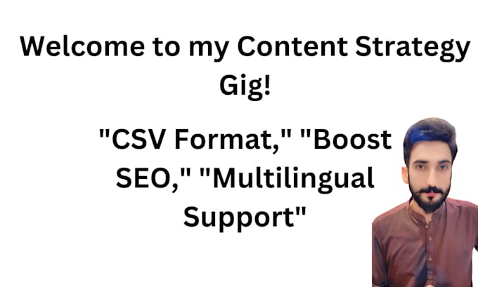 Gig Preview - Content strategy or comprehensive content map up to 300 topics