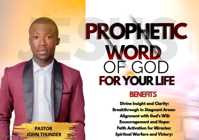 Gig Preview - Give you accurate prophetic word of god for your business