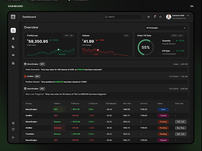 Gig Preview - Build high performance saas, CRM, web app, and mobile apps with stunning UI UX