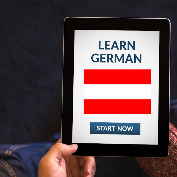 Gig Preview - Teach you german, tailored to your level and goals