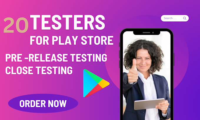 Gig Preview - Do 20 closed testers on the google play console for you, 20 android app tester