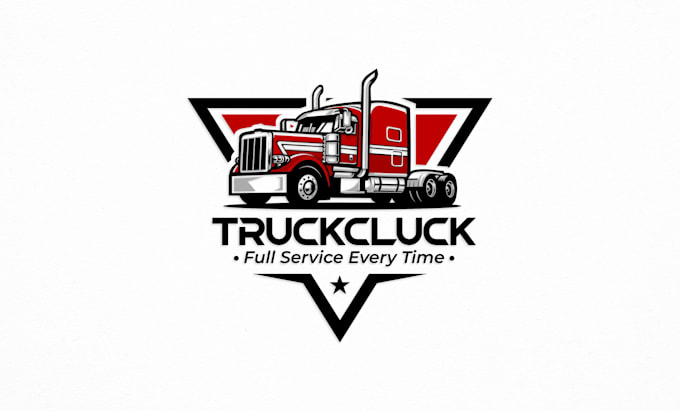 Gig Preview - Do unique professional trucking, logistics, transport, and cargo logo design