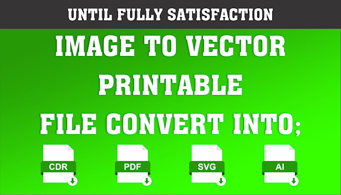 Bestseller - vectorize, redraw, edit logo, printable file,  trace image in vector