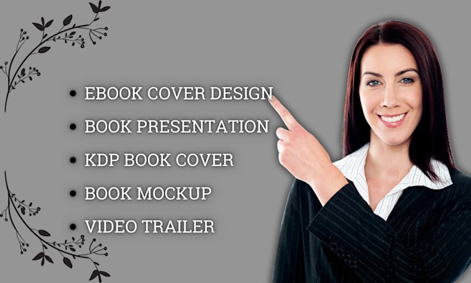 Bestseller - do ebook cover design presentation video trailer mockup