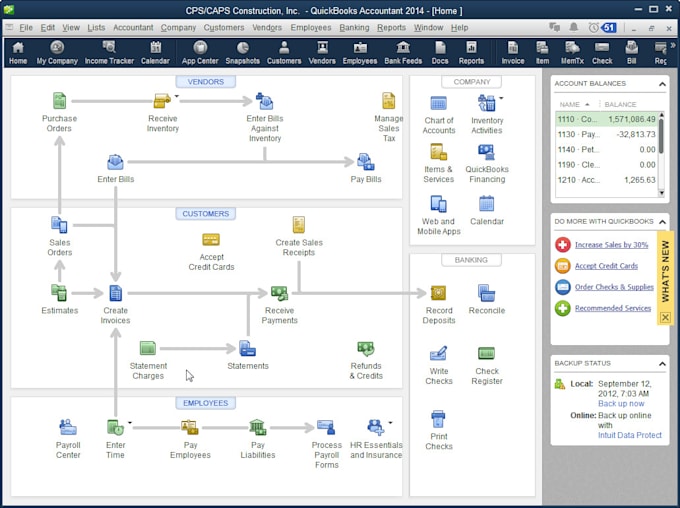 quickbooks small business accounting user guide