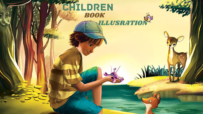 Bestseller - design 3d children book illustration, children book illustration and book cover