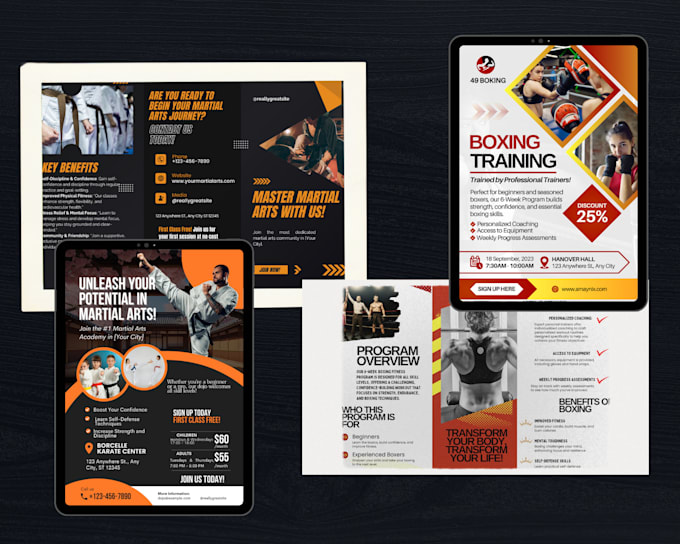 Bestseller - make martial art flyers and brochures