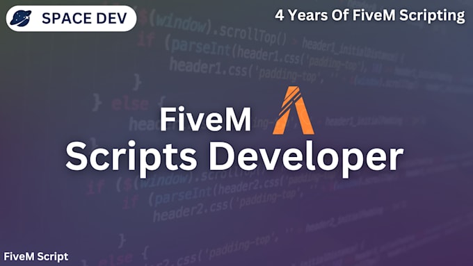 Bestseller - create a fully optimized fivem script as per your needs