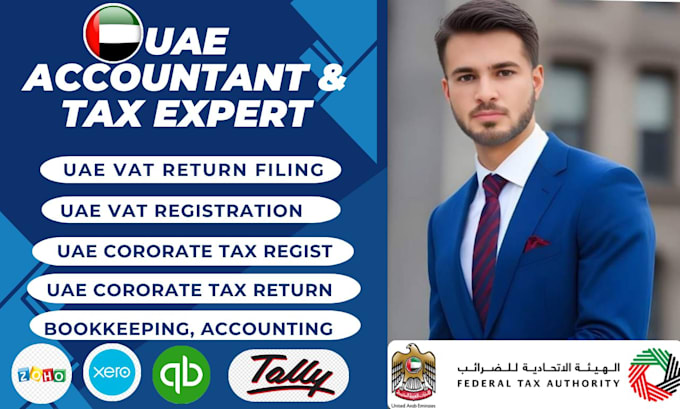 Gig Preview - Do uae accounting work, vat and corporate tax registration and return filling