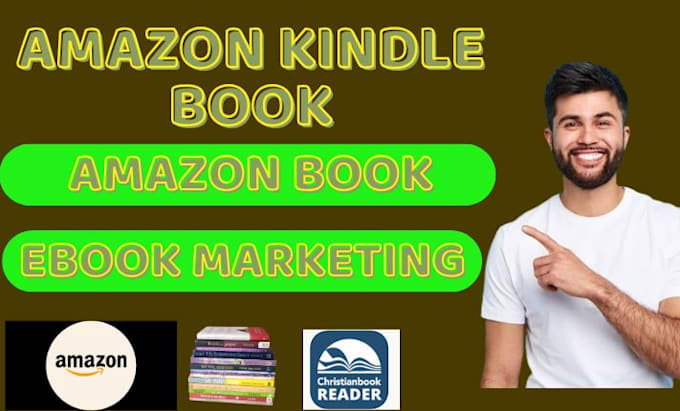 Gig Preview - Do amazon book promotion christian book marketing kindle ebook promotion