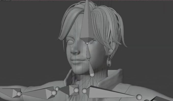 Gig Preview - Rig in blender and maya for ue,auto rig pro,52arkit blendshape,skinning,face rig