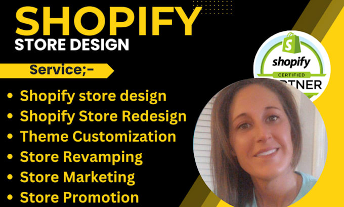 Gig Preview - Do shopify website design, shopify redesign, dropshipping store, shopify website