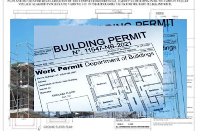 Gig Preview - Draw city permit and construction drawings