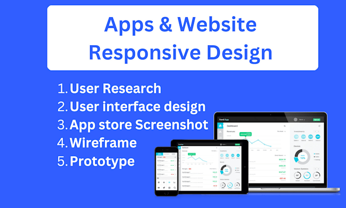 Gig Preview - Do figma UI UX design, dashboard mobile and website design