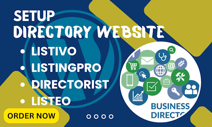 Gig Preview - Setup directory website customize directory theme listivo listingpro directorist