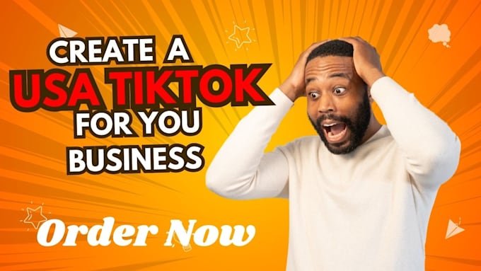 Gig Preview - Create a usa tiktok account for your business