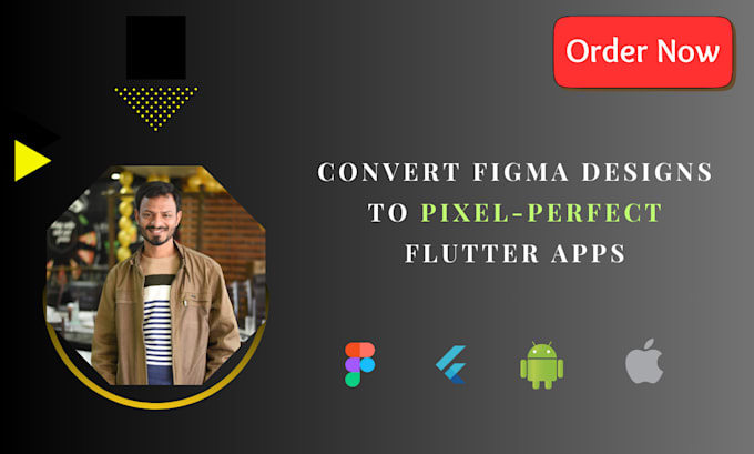 Gig Preview - Convert figma to pixel perfect flutter app