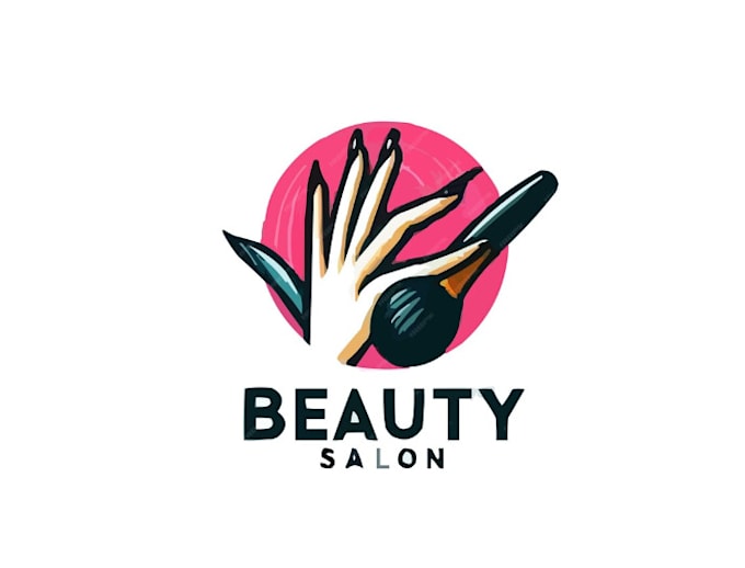 Gig Preview - Make beauty salon logo professional branding for salons