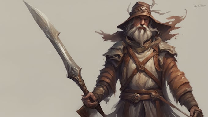 Bestseller - paint character concept art, fantasy illustrator